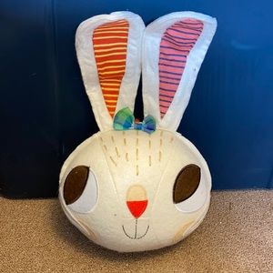 Easter rabbit wall hanging
